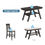 Thumbnail: 6-Piece Dining Table Set With Storage and Bench