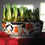 Thumbnail: Antique large B & L Imari Bowl with Muscari 'Blue Eye' Bulbs