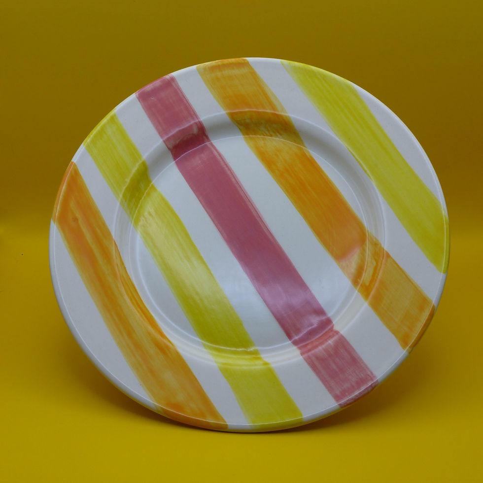 Plat Bord - Dinerbord | Rayas Verticales