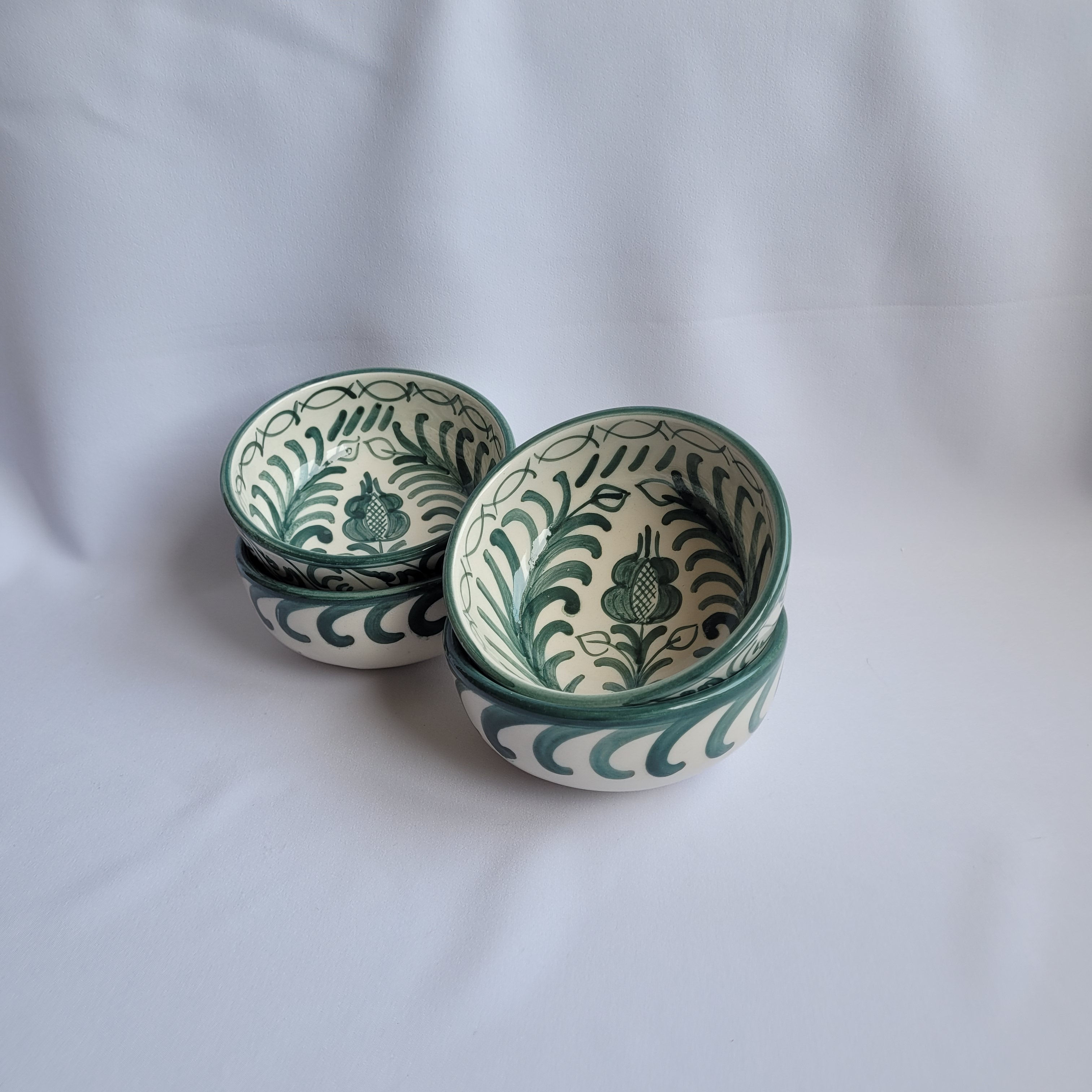 Set van 4 kleine kommetjes | Granada Verde