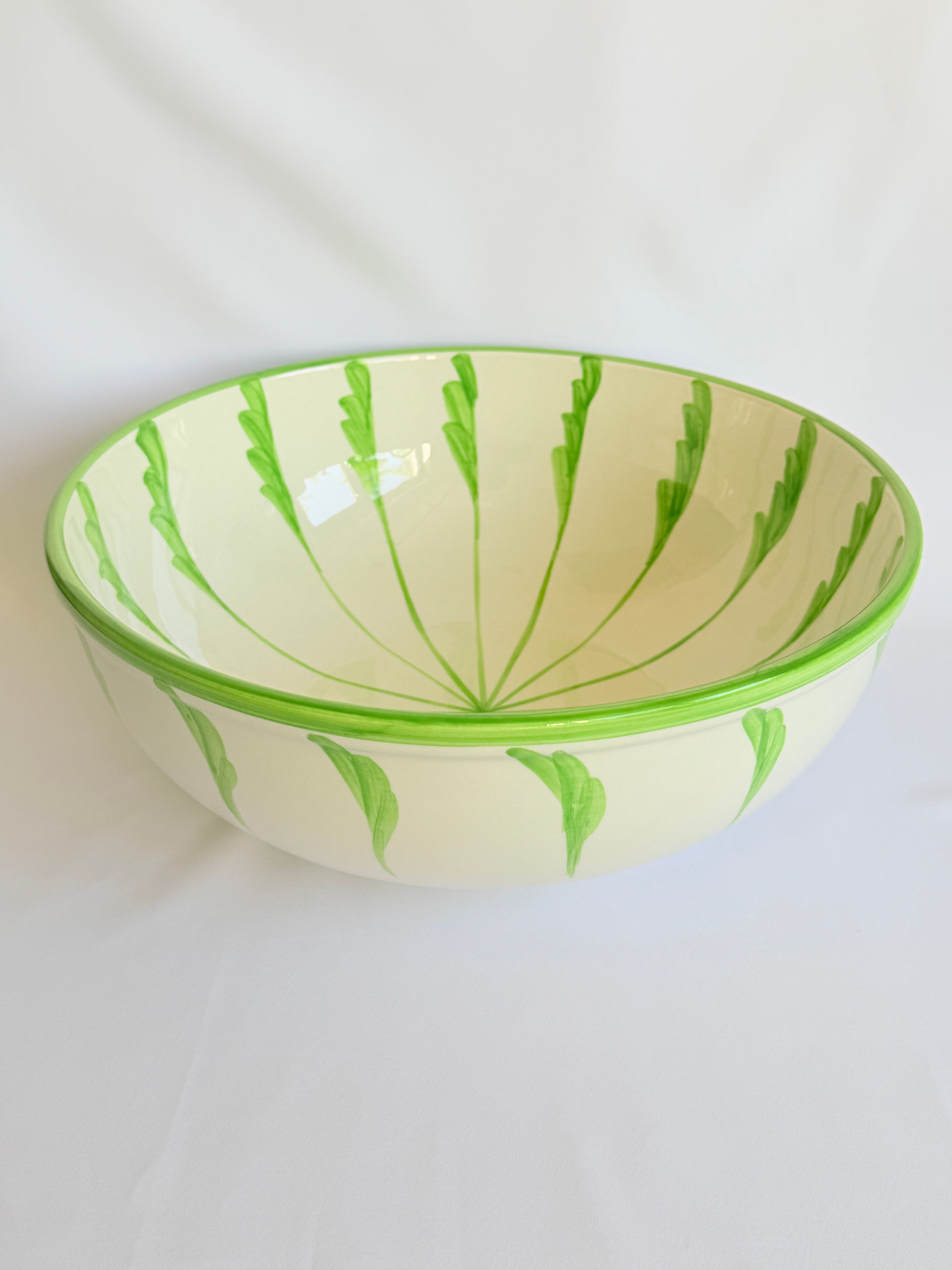 XL Schaal Bol | Carpa Verde Claro