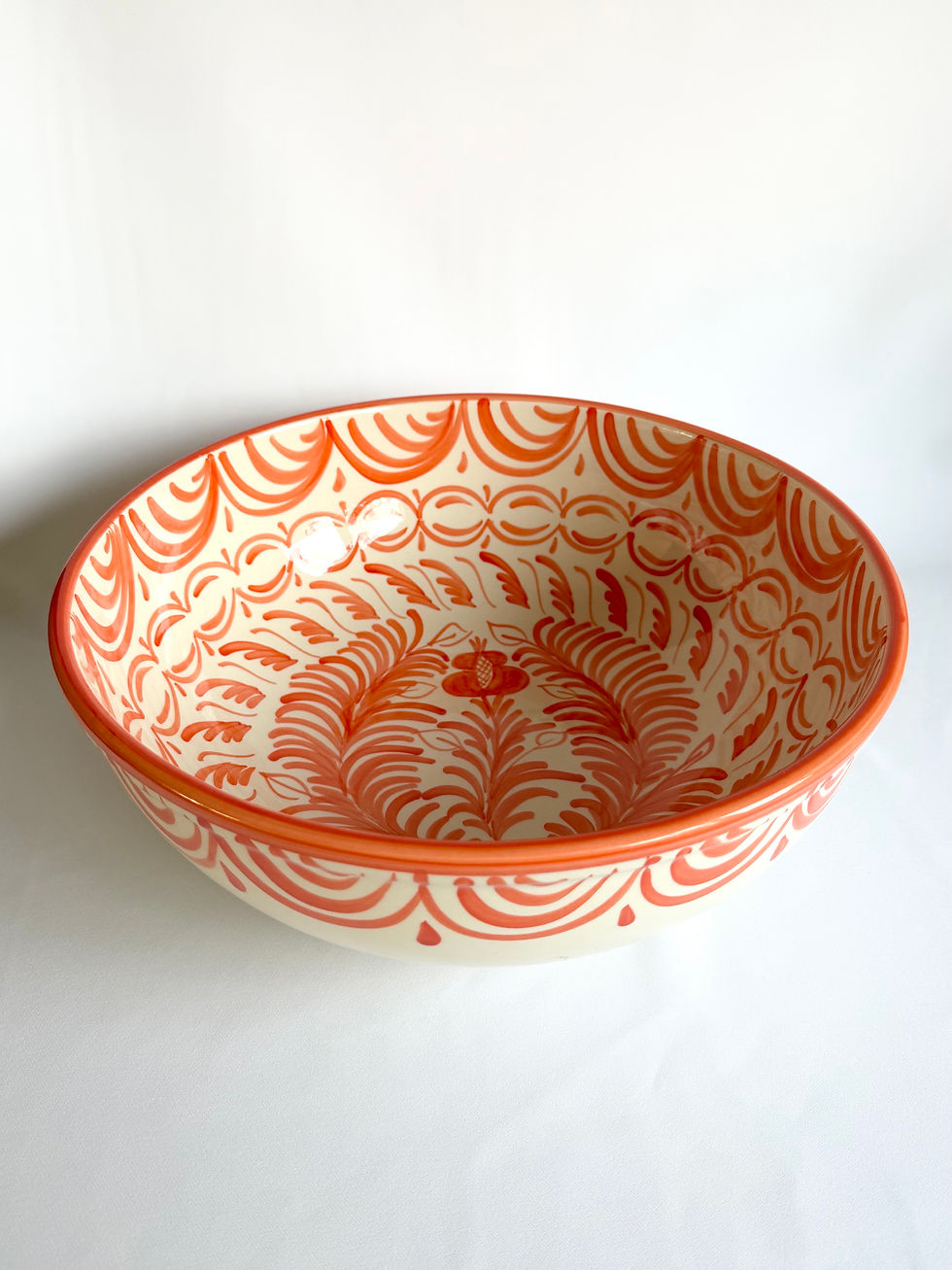 Thumbnail: XL Schaal Bol | Granada Peach - Oranje