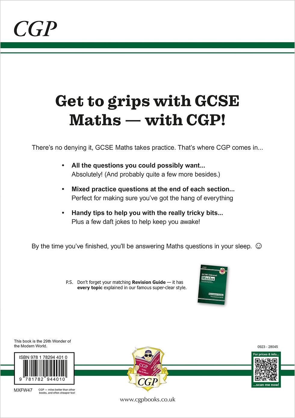 Thumbnail: GCSE Maths Edexcel Workbook: Foundation