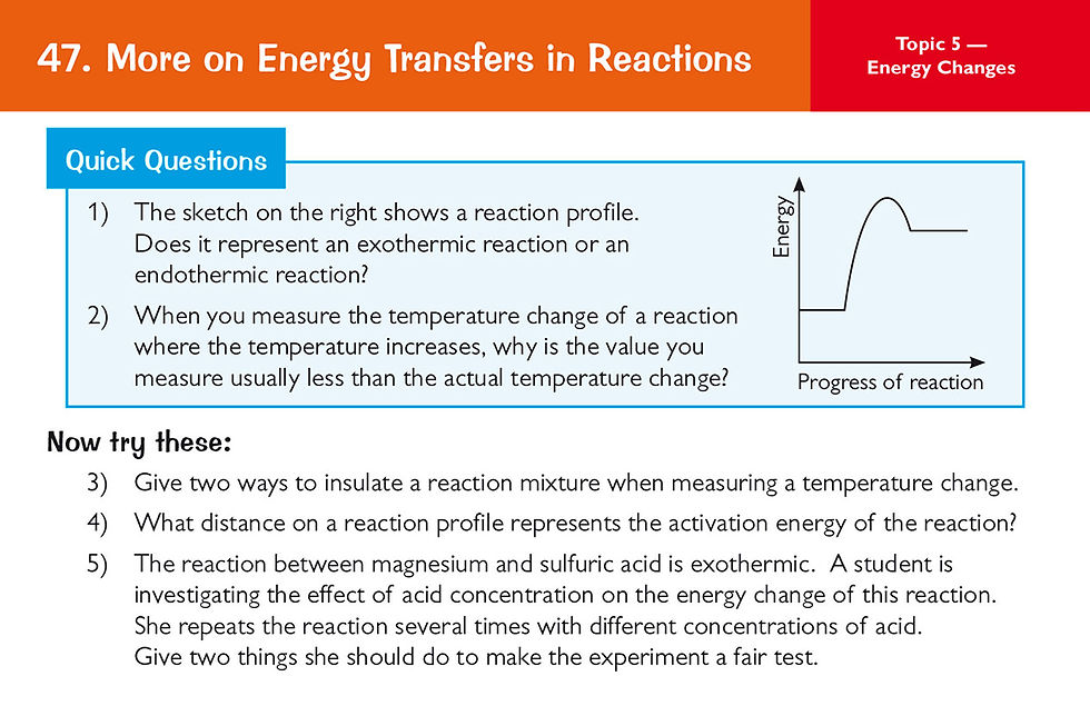 Thumbnail: GCSE Chemistry AQA Revision Question Cards