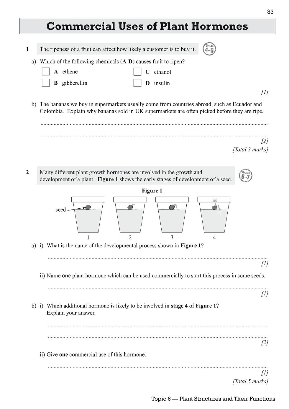 Thumbnail: New GCSE Biology Edexcel Exam Practice Workbook