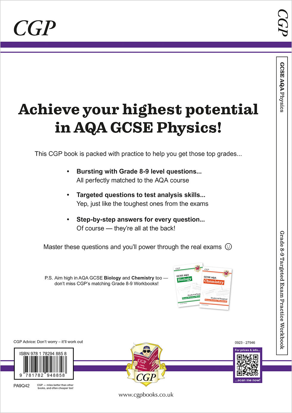 Thumbnail: GCSE Physics AQA Grade 8-9 Targeted Exam Practice