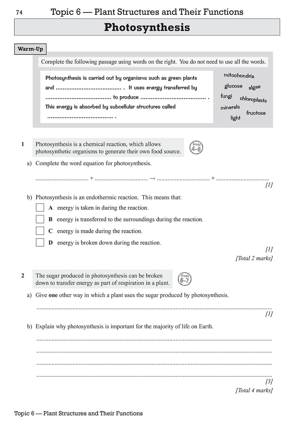Thumbnail: New GCSE Biology Edexcel Exam Practice Workbook