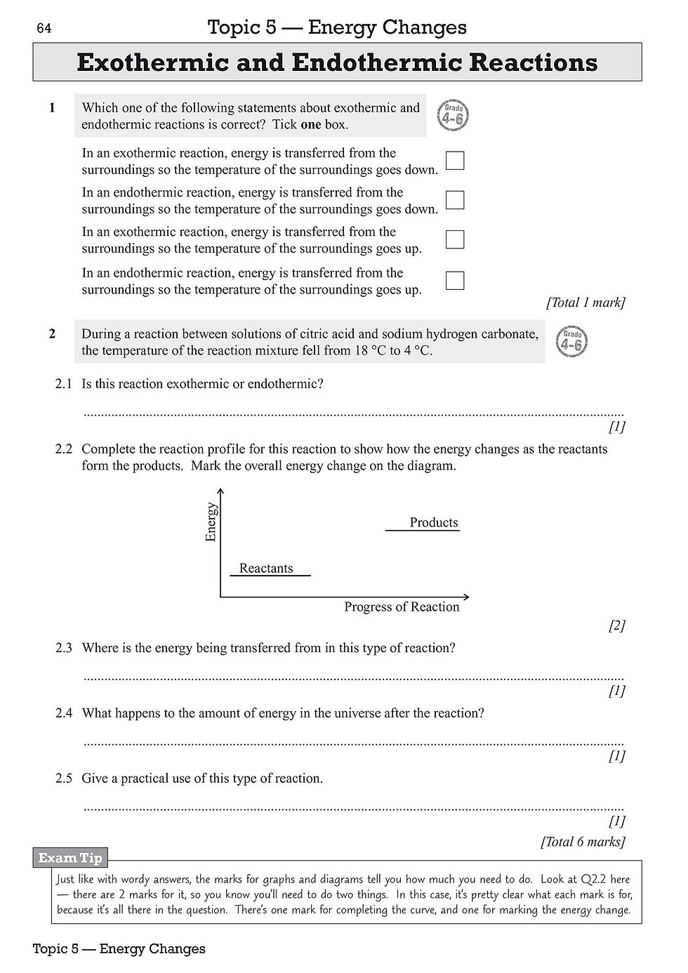 Thumbnail: GCSE Chemistry AQA Exam Practice Workbook - Higher
