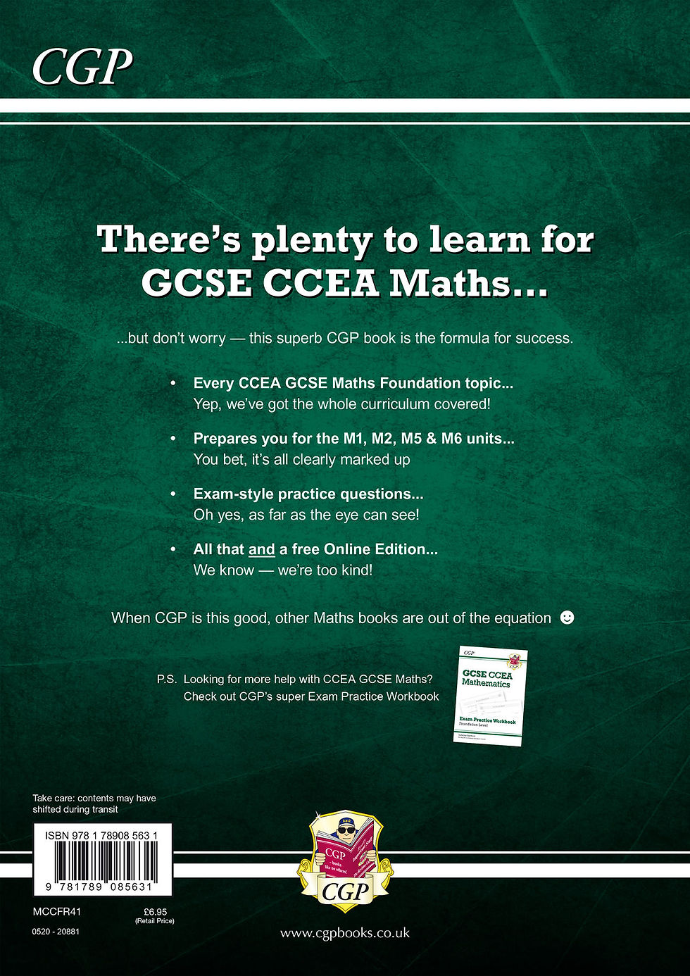 Thumbnail: CCEA GCSE Maths Revision Guide: Foundation (with Online Edition)