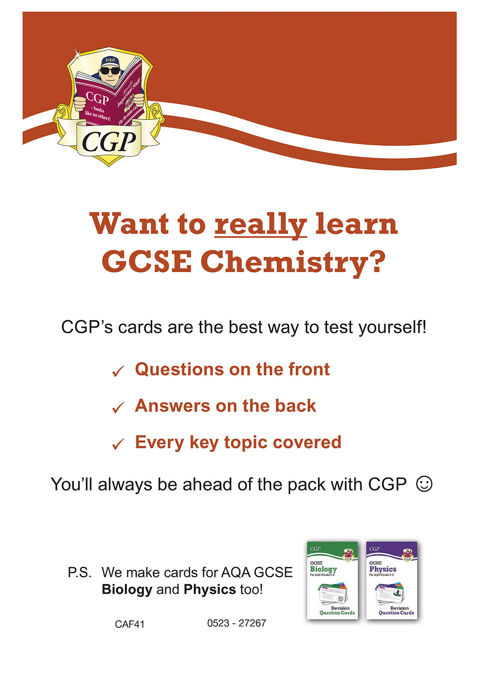 Thumbnail: GCSE Chemistry AQA Revision Question Cards