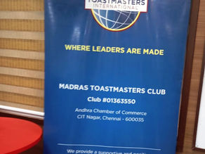 Madras Toastmasters Club - AD Visit, 28th July 2024