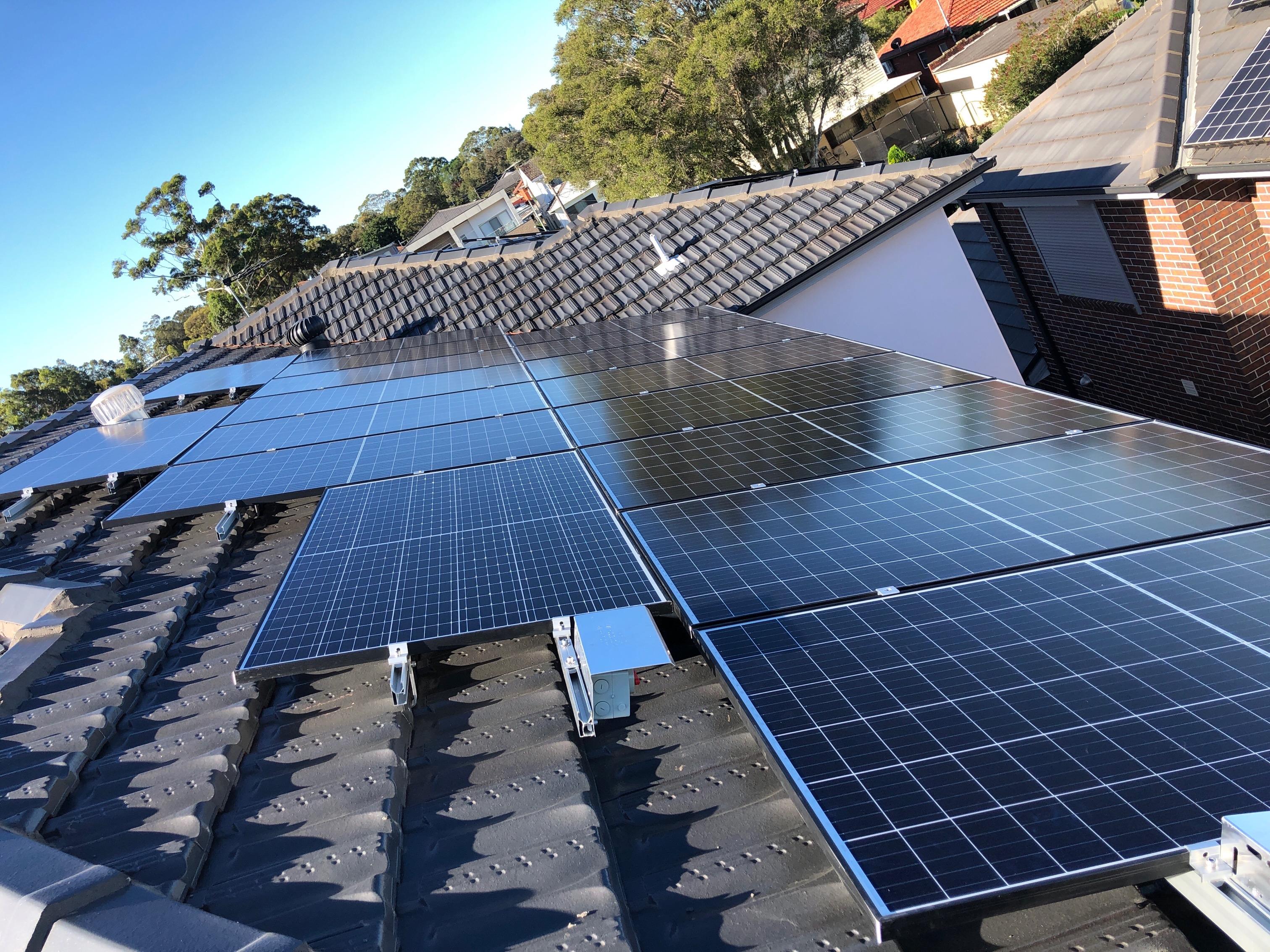 Solar installation by Zero 4 Energy