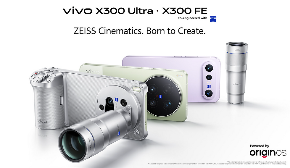 vivo Malaysia Expands X300 Series With New X300 Ultra and X300 FE, Built for Concert Lovers and Mobile Creators