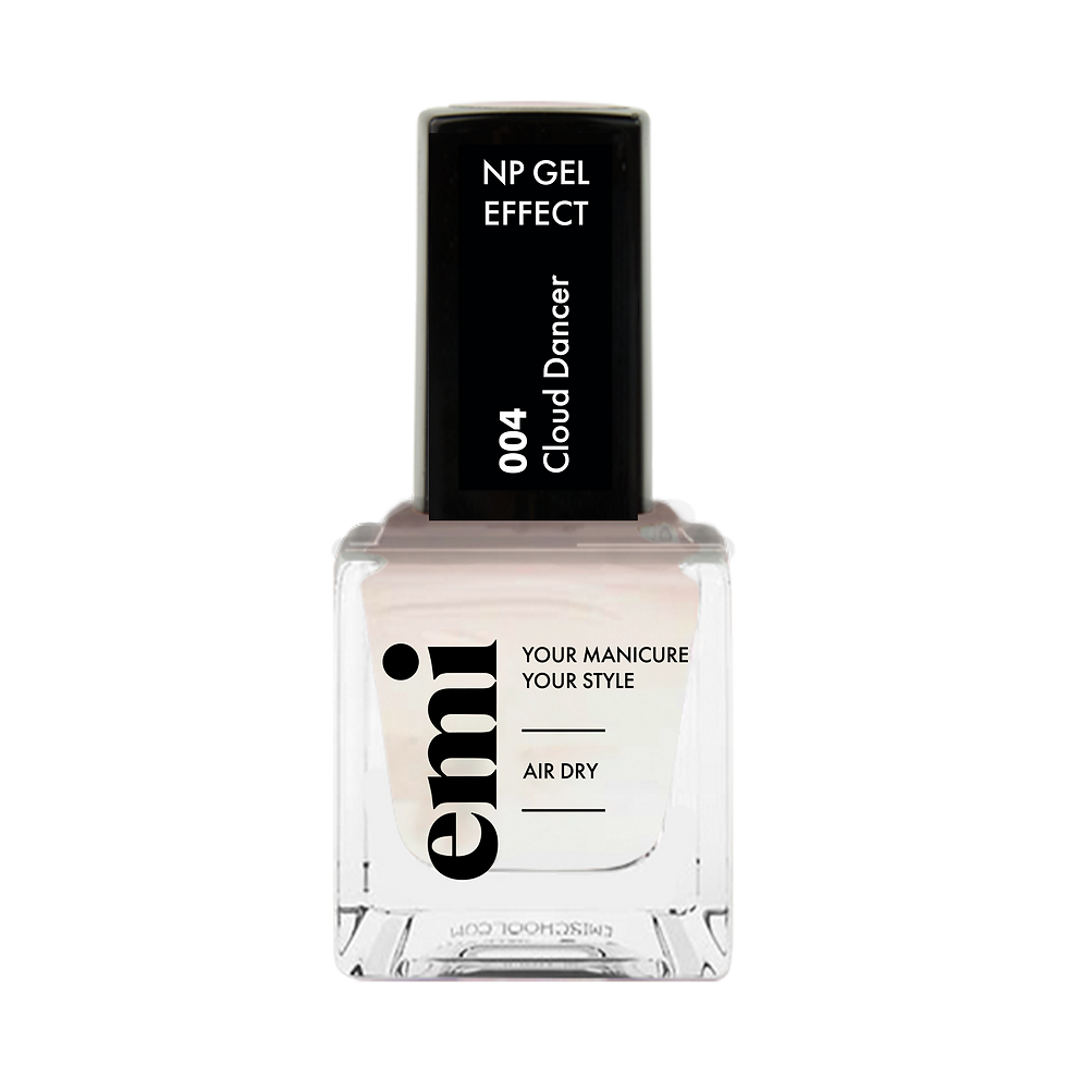 emi Gel effect Nail Polish Cloud Dancer #004, 9ml