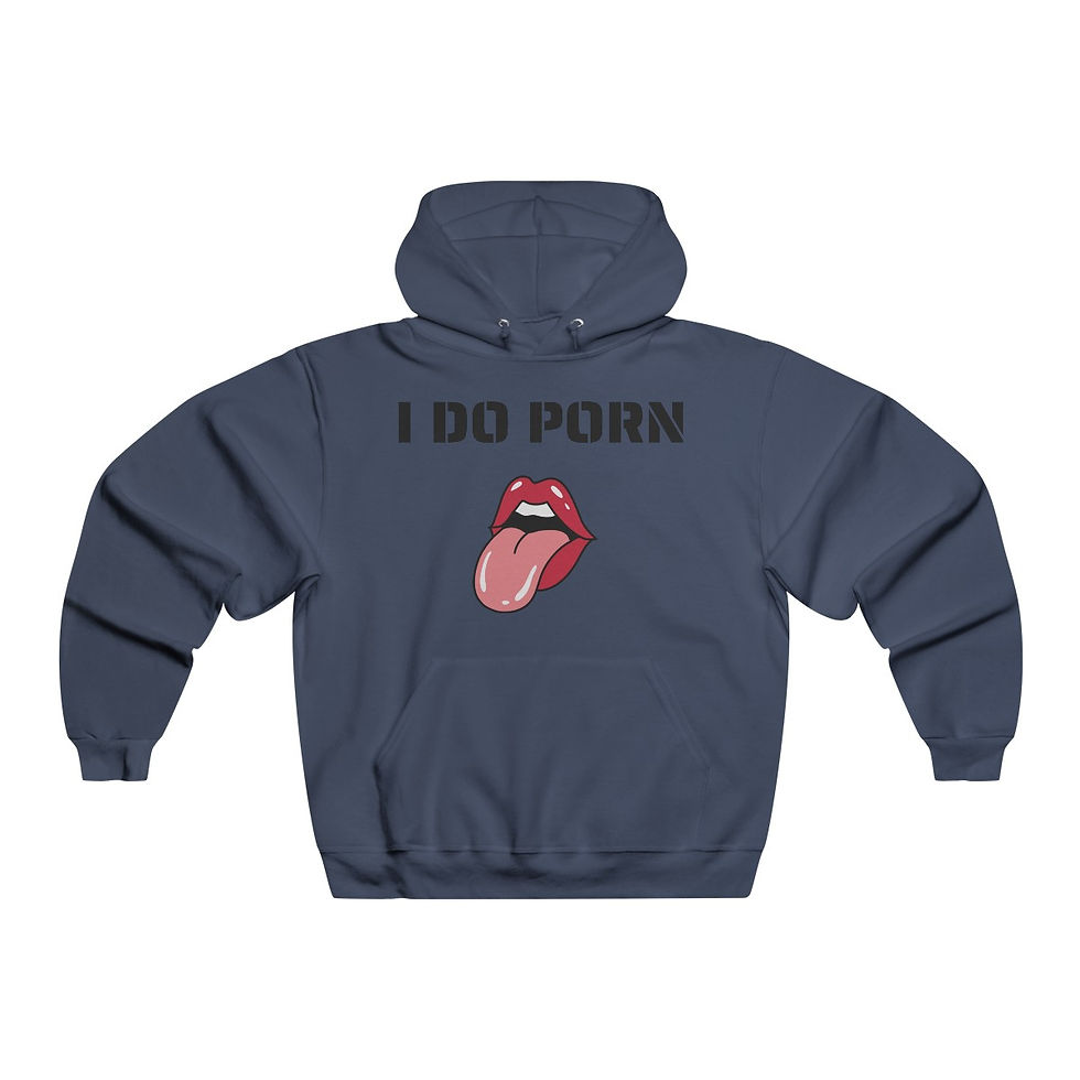 Thumbnail: CLEAR Unisex - I Do Porn Hoodie 