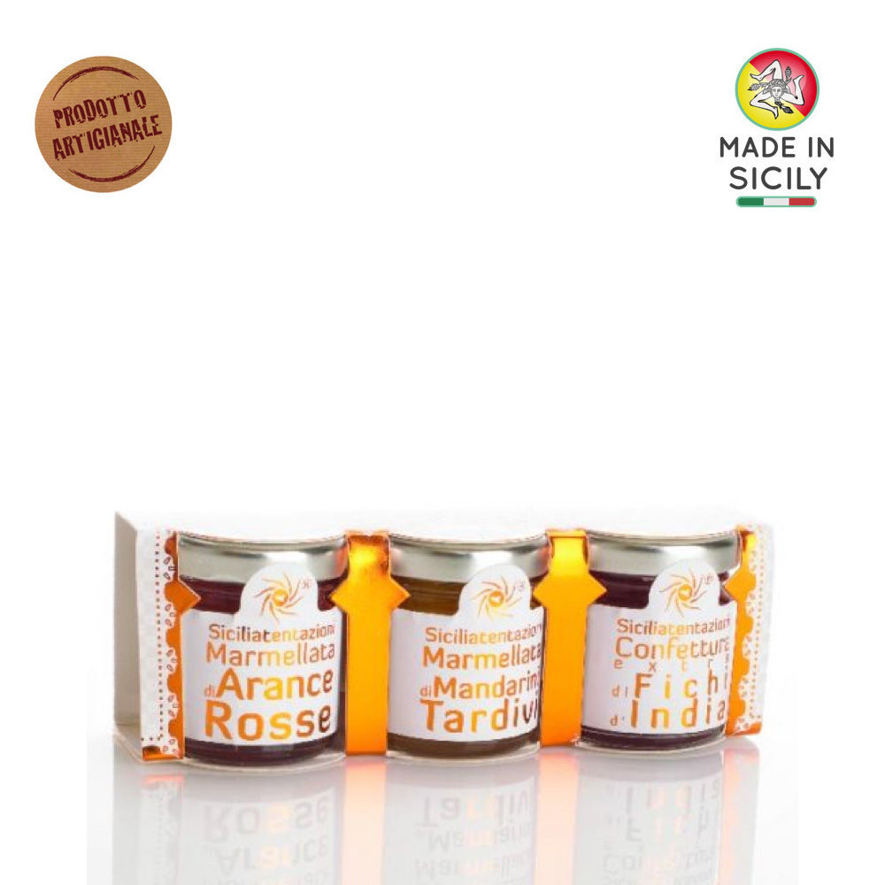 DolceTrio Marmellate 3x40 gr Sicilia Tentazioni
