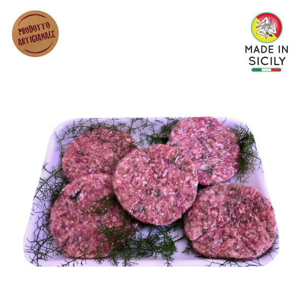Hamburger di suino al finocchietto selvatico