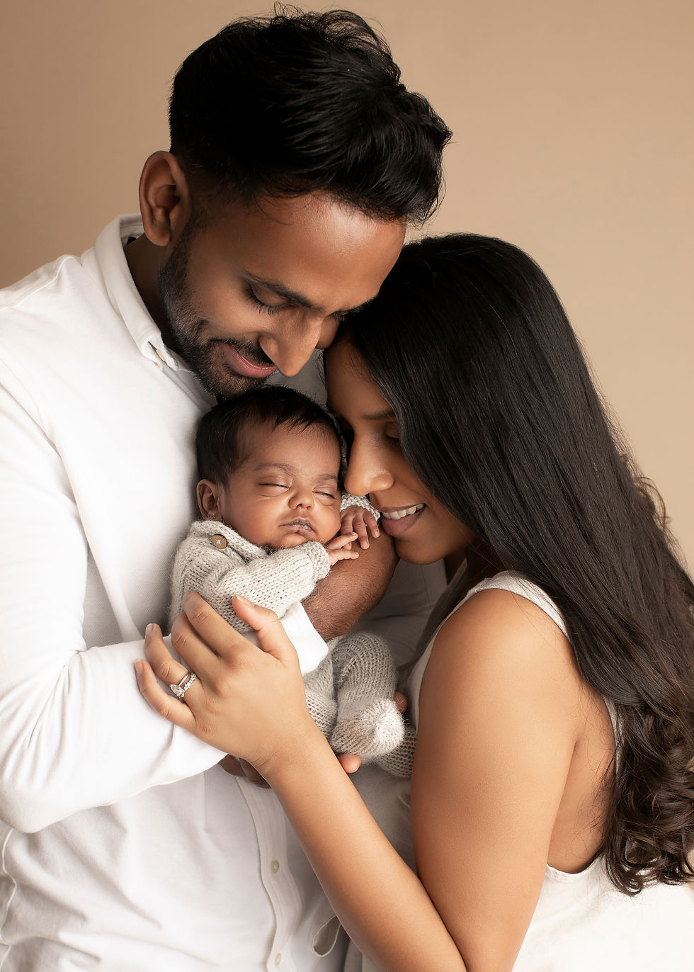 sleeping baby parents