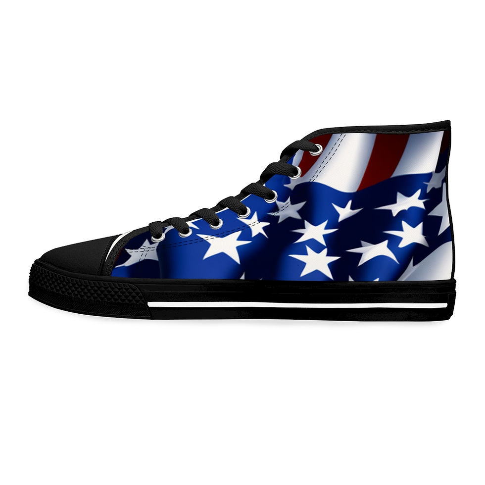 Thumbnail: American Vote Women's High Top Sneakers