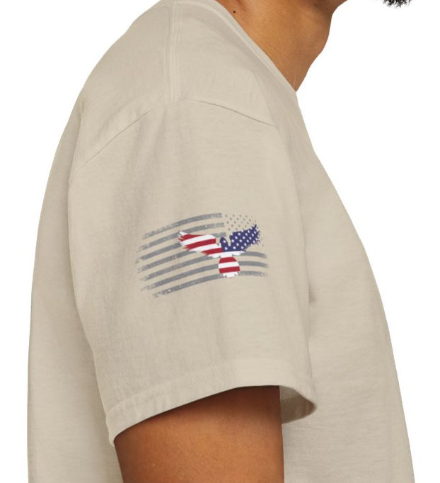 Thumbnail: Soldier Siluette USA Flag Ultra Cotton Tee
