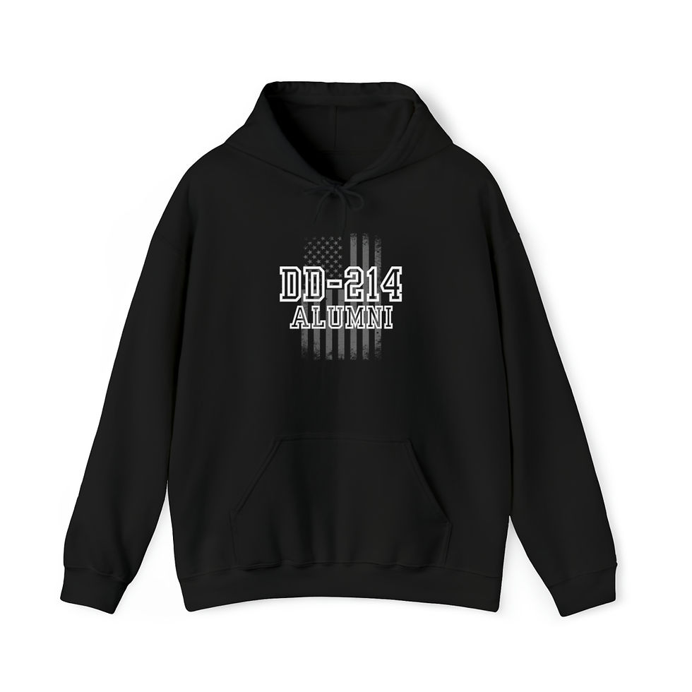 Thumbnail: DD-214 Alumni Unisex Heavy Blend™ Hooded Sweatshirt