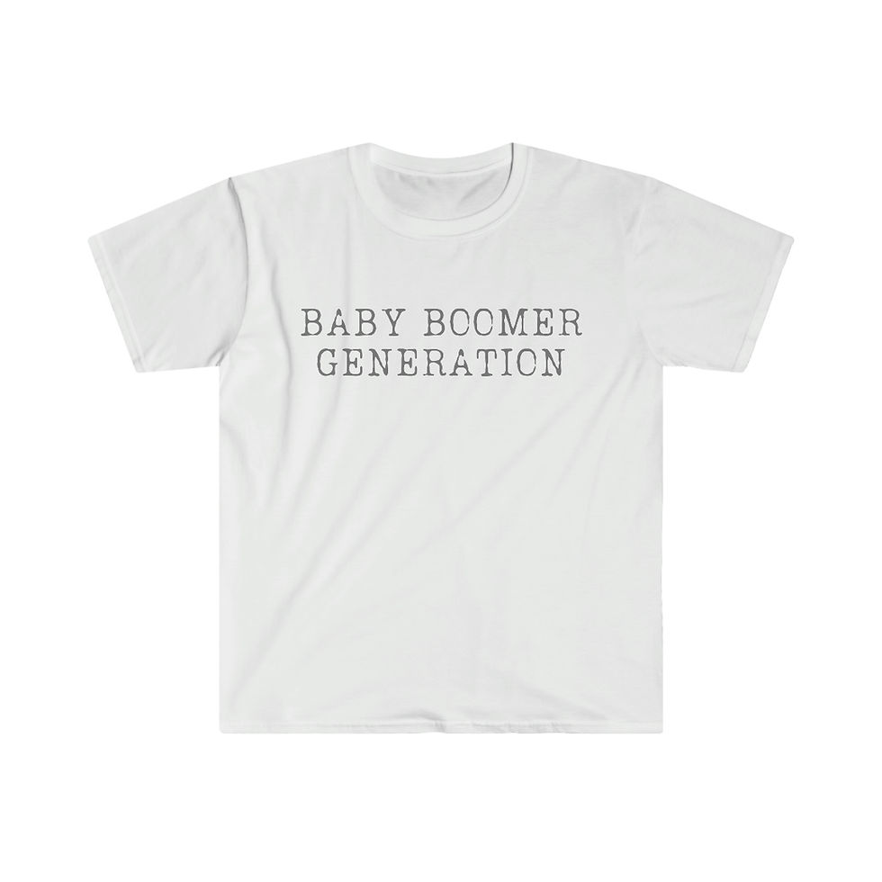 Thumbnail: Baby Boomer Generation Unisex Softstyle T-Shirt