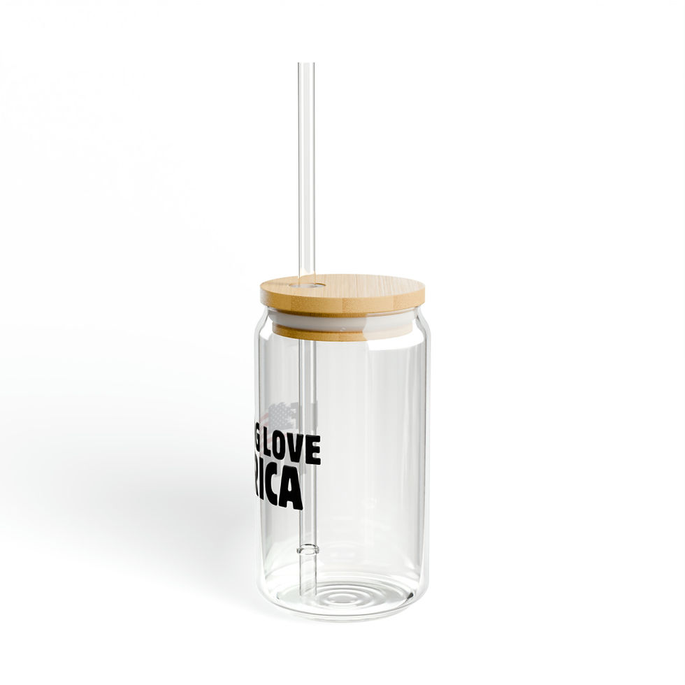 Thumbnail: I F'ing Love America Sipper Glass, 16oz