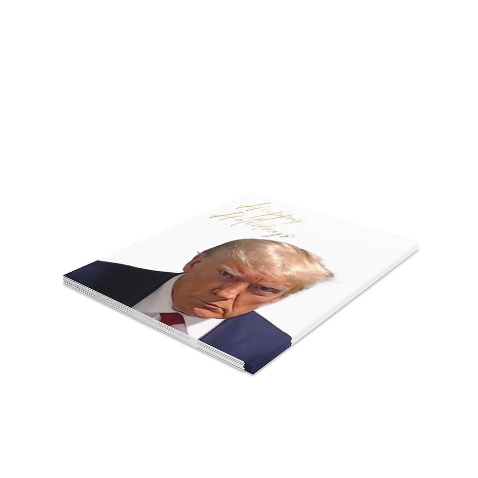 Thumbnail: Donald Trump Mug Shot Greeting cards (8, 16, and 24 pcs)
