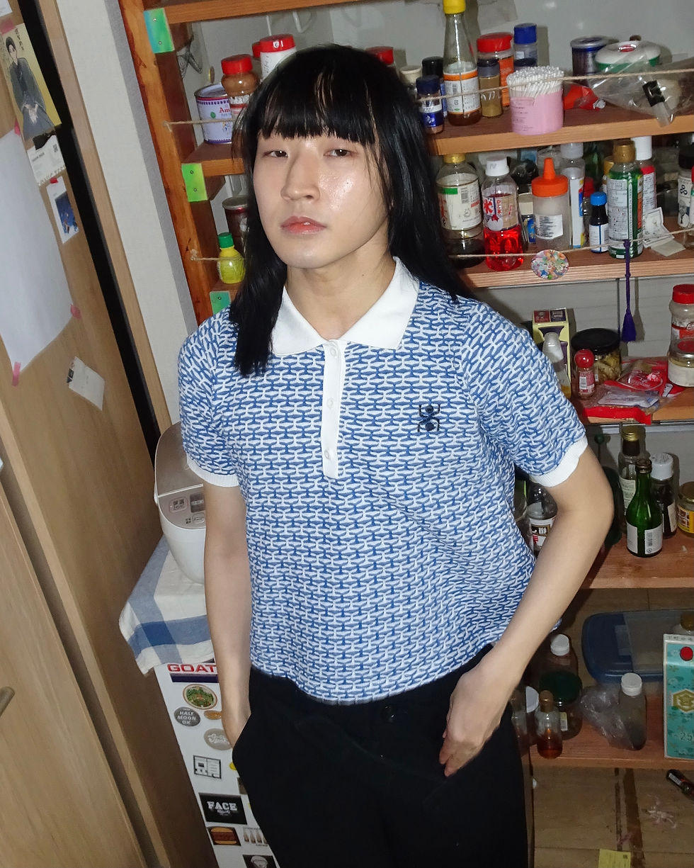 サムネイル： Repainted Polo shirt