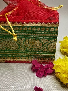 Thumbnail: Hard base with embroidery and net cover box