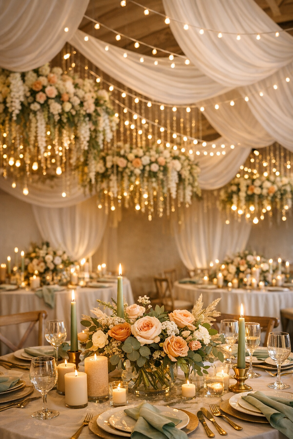 Saaldekoration Hochzeit 2026: Atmosphäre durch Eyecatcher