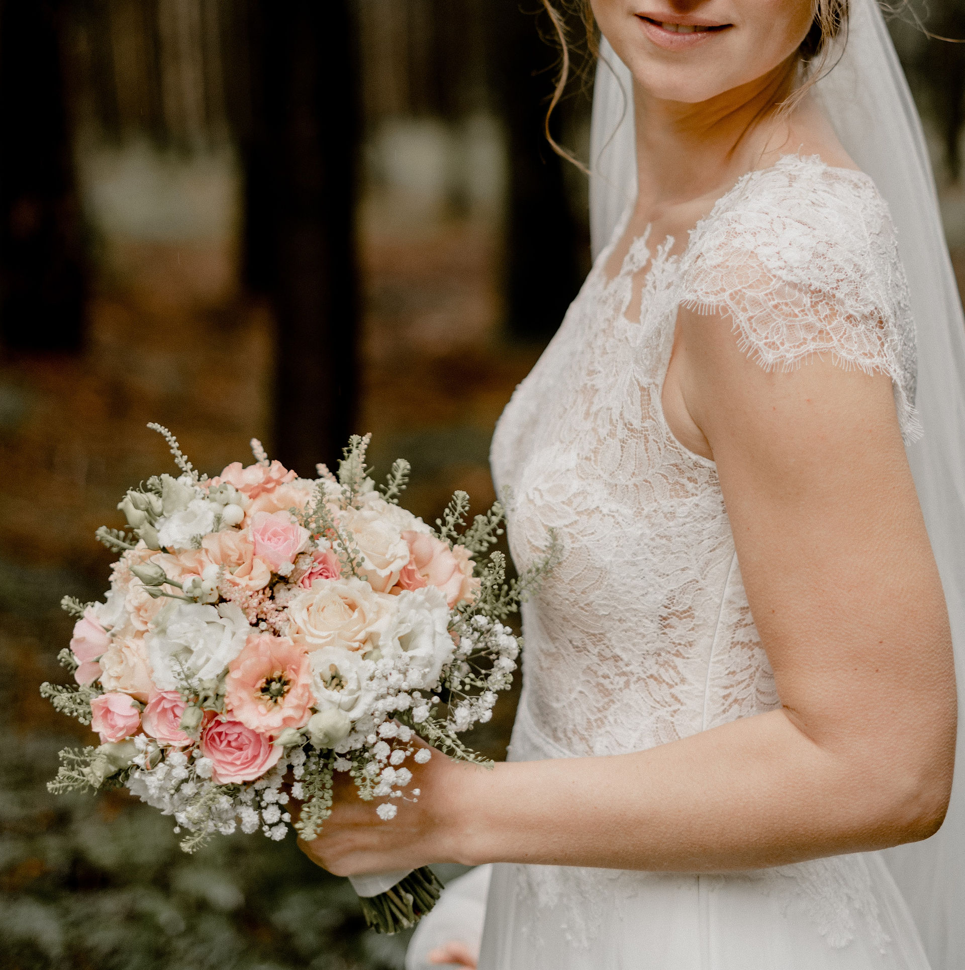 Elegante Hochzeitsfloristik