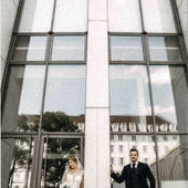 M & G - 21.08.21I stylische Hochzeit im NH Hotel München