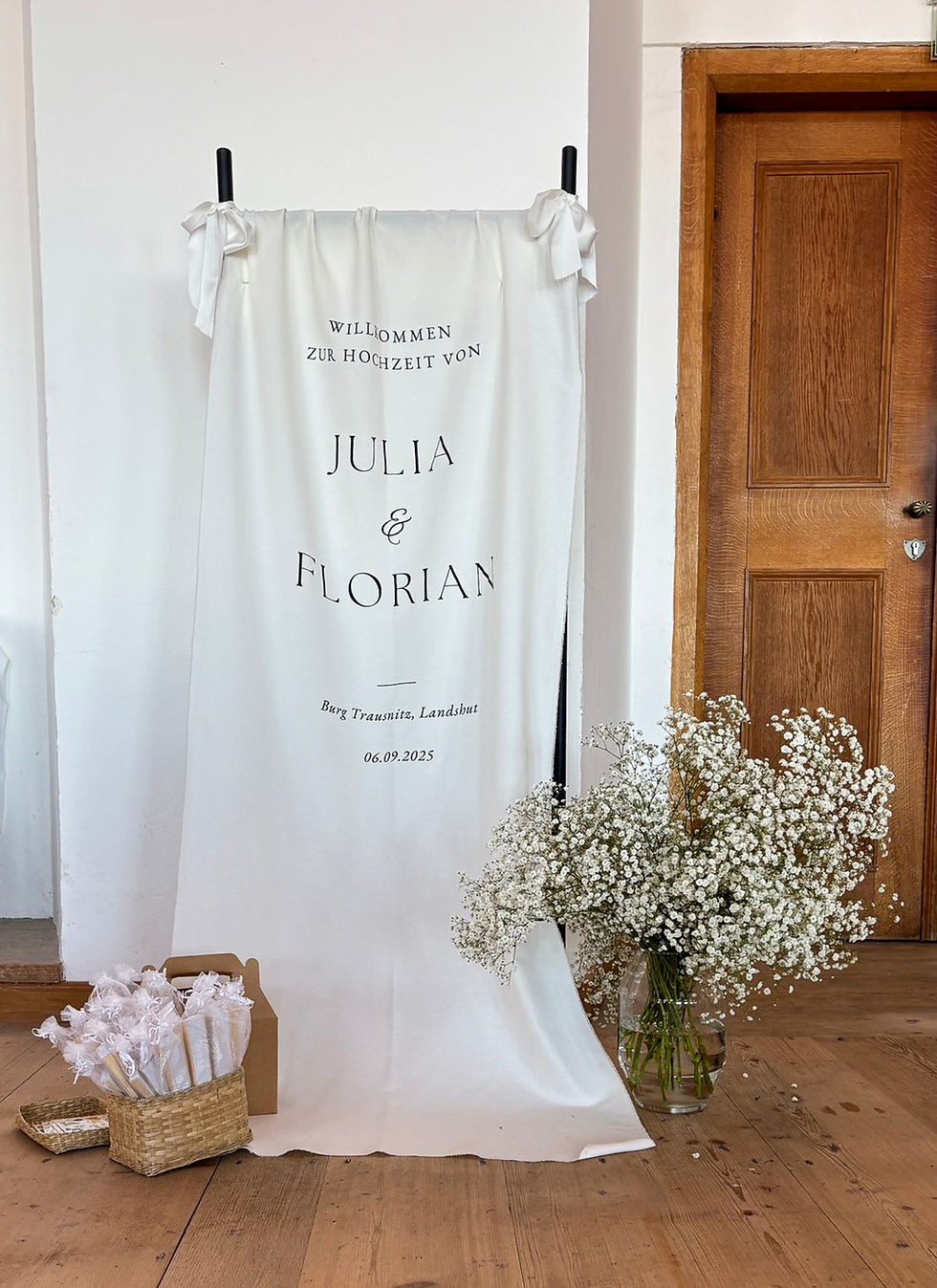 Hochzeit, Burg Trausnitz, Blumen, Floristik