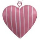 Hängersortiment Blech rosa I weissI Pink (Blüte/Herz/Schmetterling) 3er Pack