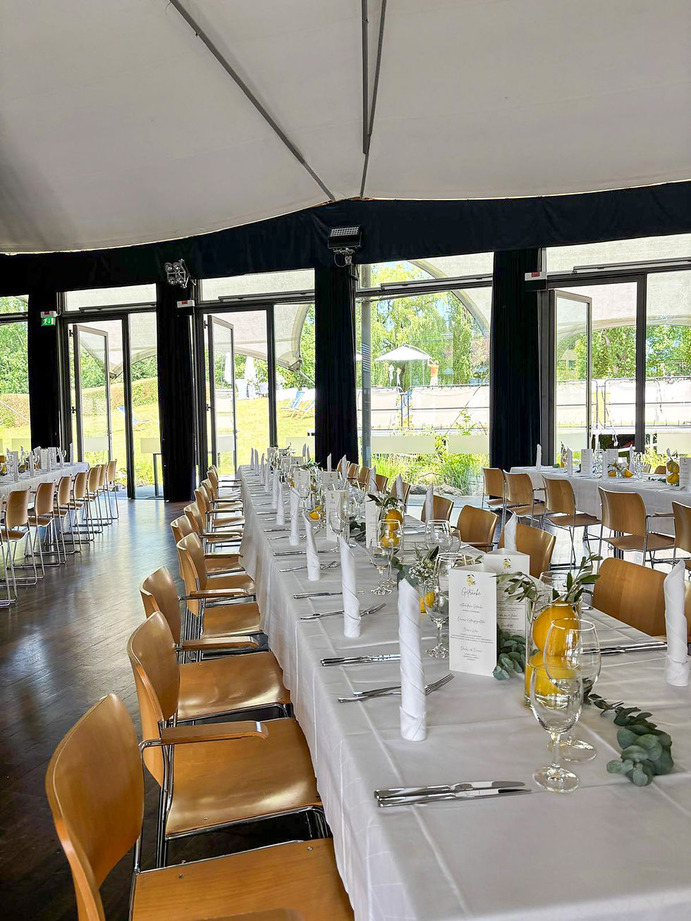 Hochzeit in der Brotspielerei Puchheim mit Zitronen, Rosmarin & Eucalypthus