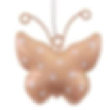 Hängersortiment Blech (Blüte/Herz/Schmetterling) 3fb sort, D4-5 L10cm