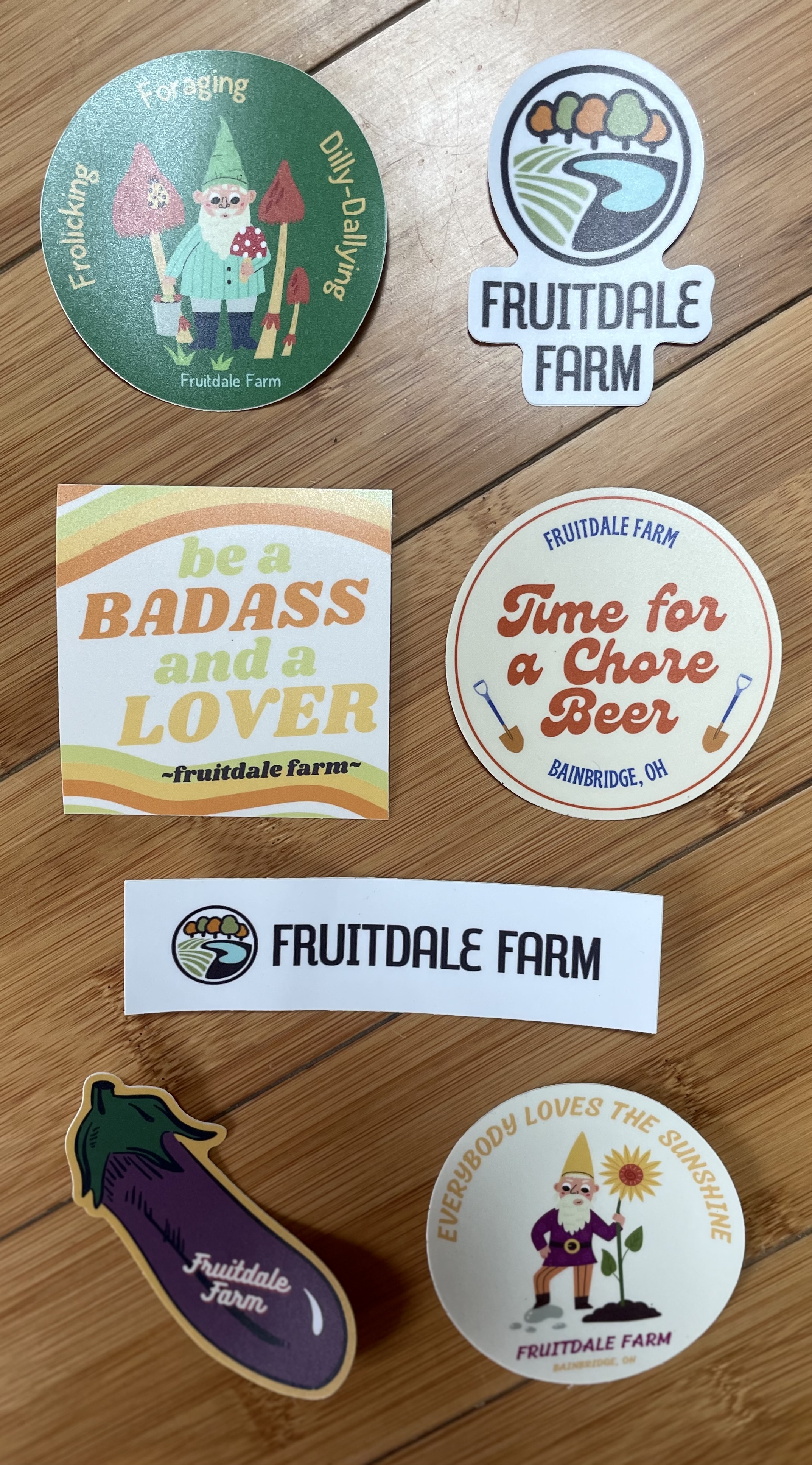 Arranged Food and Objects