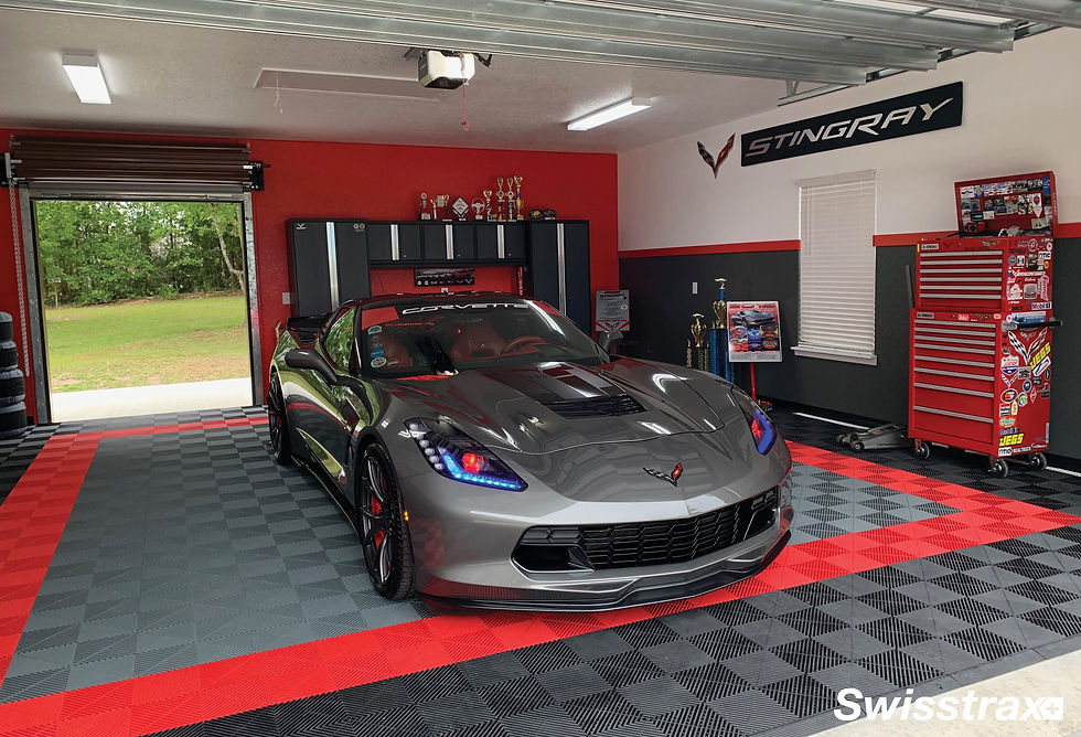 Swisstrax garage tile flooring