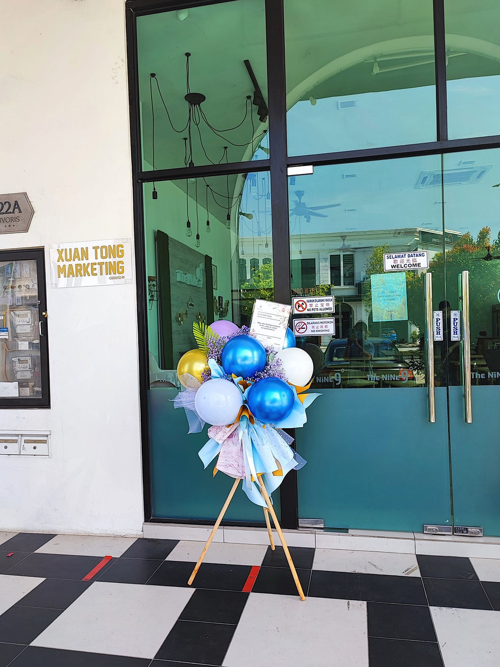 Grand Opening Flower Stand