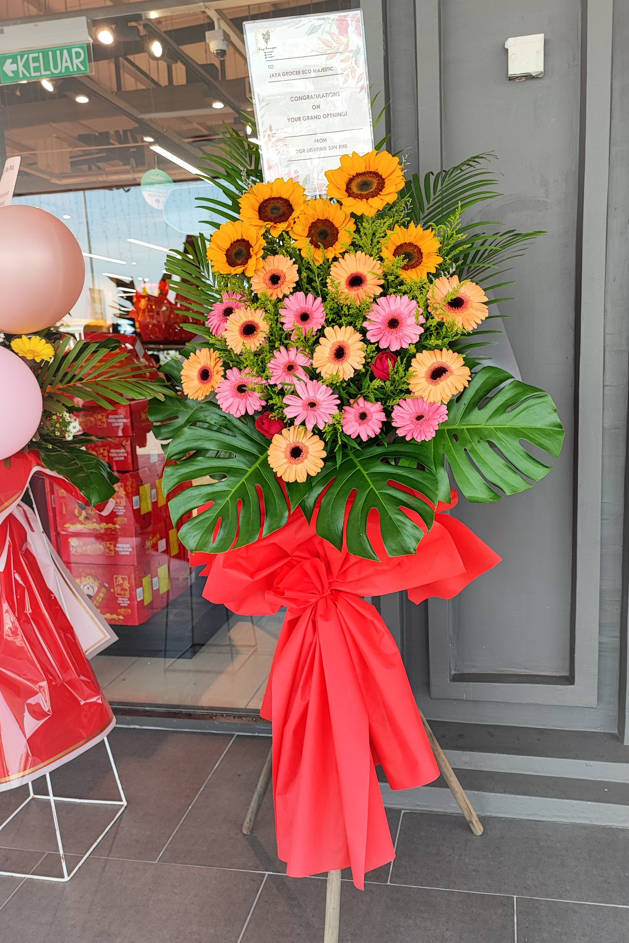 Grand Opening Flower Stand