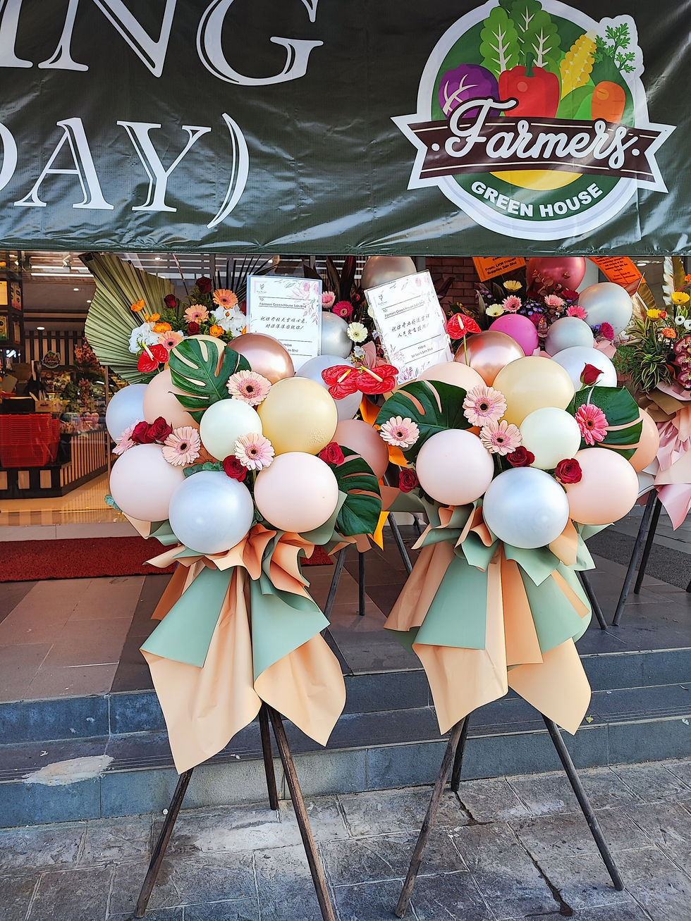 Grand Opening Flower Stand