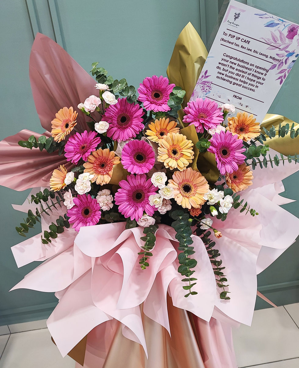 Grand Opening Flower Stand