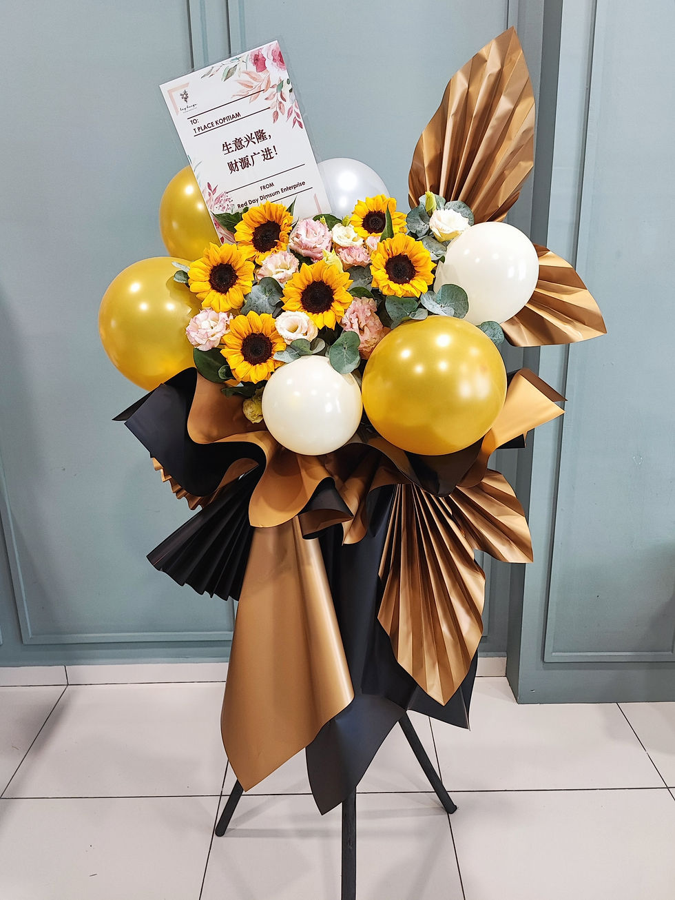 Grand Opening Flower Stand