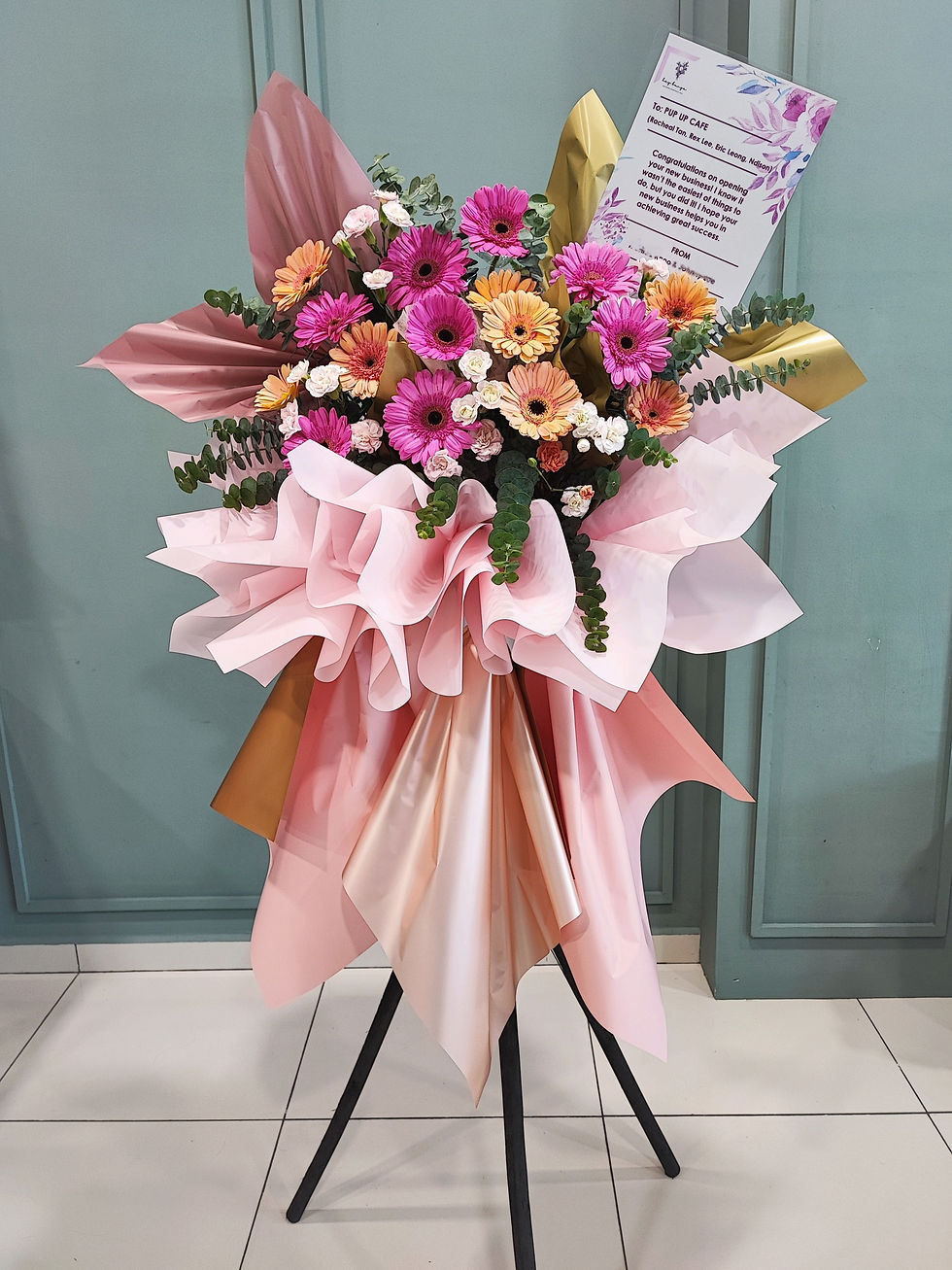 Grand Opening Flower Stand