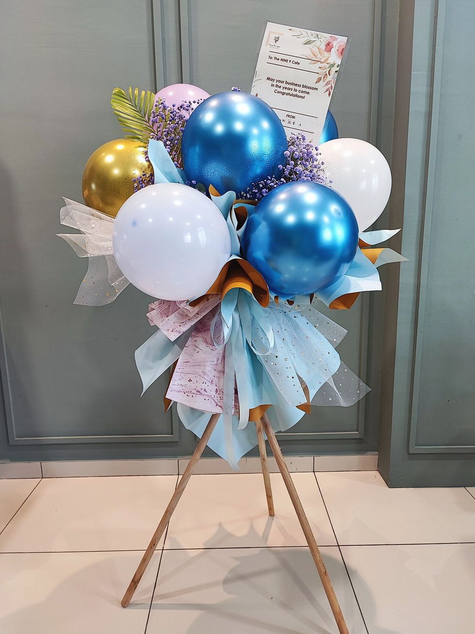 Grand Opening Flower Stand