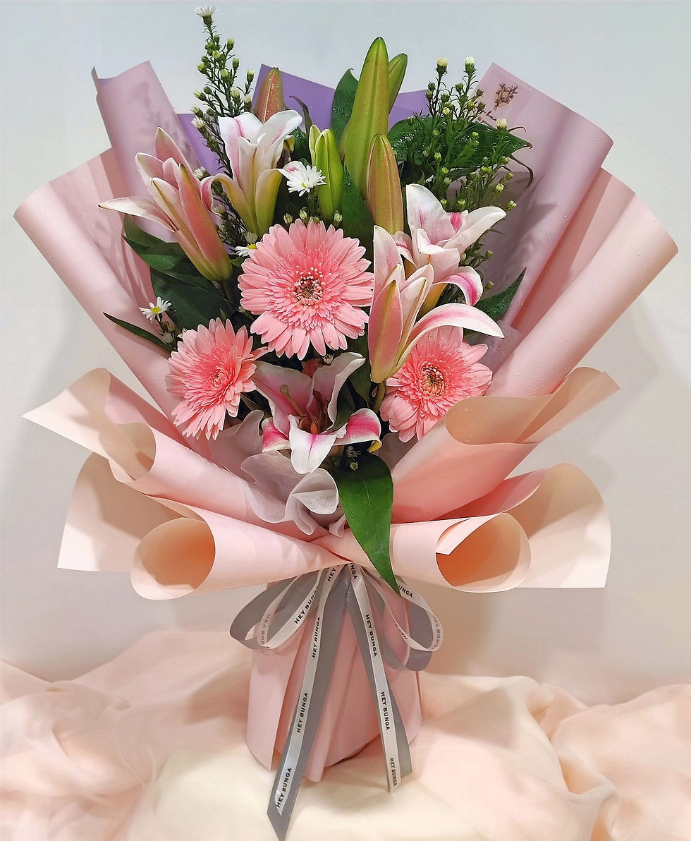 Flower Bouquet (Lily & Gerbera)