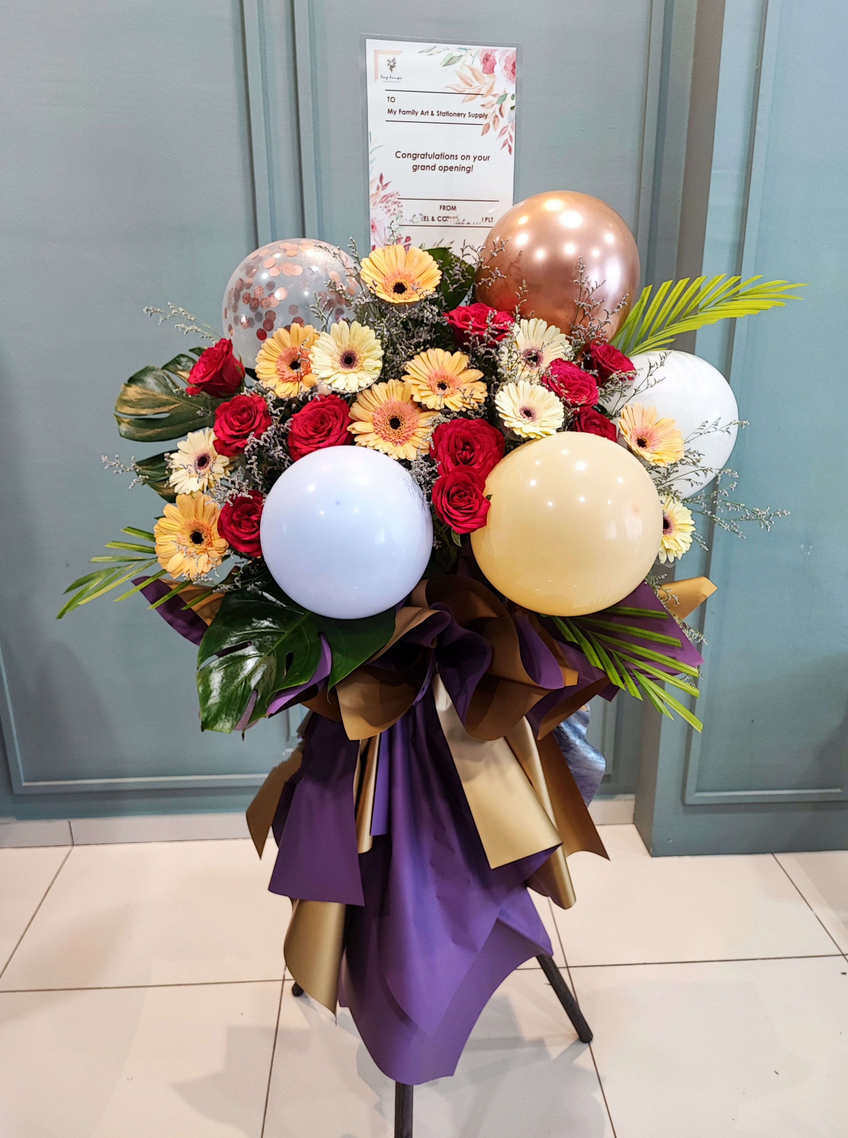 Grand Opening Flower Stand