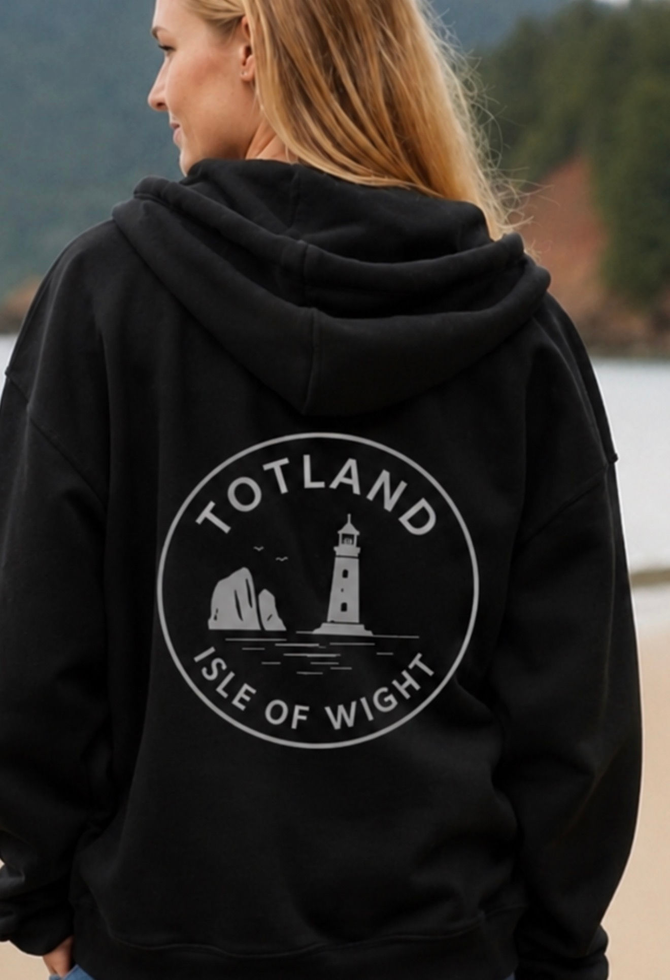 West Wight Collection Totland Zip-through hoodie - Adult