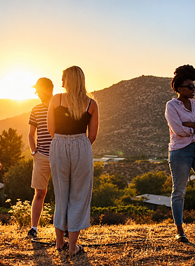 Golden-Hour Mountain Overlook Gathering.png